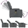 vidaXL Stand Up Massage Recliner Chair Grey