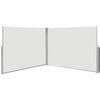 vidaXL Retractable Side Awning 70.9"x236.2" Cream