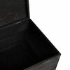 vidaXL Wooden Box Black Solid pine wood 15.7 x 11.8 x 9.1 in Wooden Box