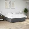 vidaXL Bed Frame Dark Gray