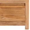 vidaXL TV Cabinet Teak Solid teak wood 39.4 x 11.8 x 13.8 in