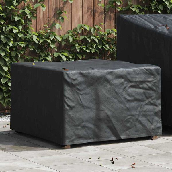 vidaXL Outdoor Furniture Cover Black 82 x 82 x 50 cm 210D fabric