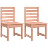 vidaXL Garden Dining Set Natural brown Solid Douglas Fir wood Medium