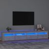 vidaXL TV Cabinet Concrete Grey Engineered Wood Large TV Cabinet