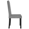 vidaXL Dining Chairs 4 pcs Light Gray Velvet