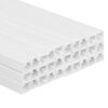 vidaXL Cable Trunking 1.2"x0.8" 98.4' PVC