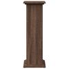 vidaXL Display Stand Brown Oak Engineered Wood Display Stand Square