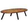 vidaXL Coffee Table Natural Wood Reclaimed Teak Wood 47.2 x 23.6 x 11.8 in