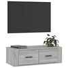 vidaXL TV Cabinet Gray Sonoma Engineered Wood Medium TV Cabinet