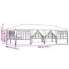 vidaXL Party Tent Anthracite and White 800 x 400 x 266 cm
