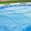 Bestway Solar Pool Cover Blue Polyethylene Fits pools up to 180.3 in wide