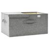 vidaXL Storage Box Grey