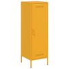 vidaXL Highboard Mustard Yellow Steel Medium Highboard Rectangular