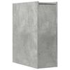 vidaXL Narrow Bathroom Cupboard Concrete grey Engineered wood Narrow