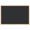 vidaXL Chalkboard with Solid Pine Wood Frame Black 23.6x15.7"