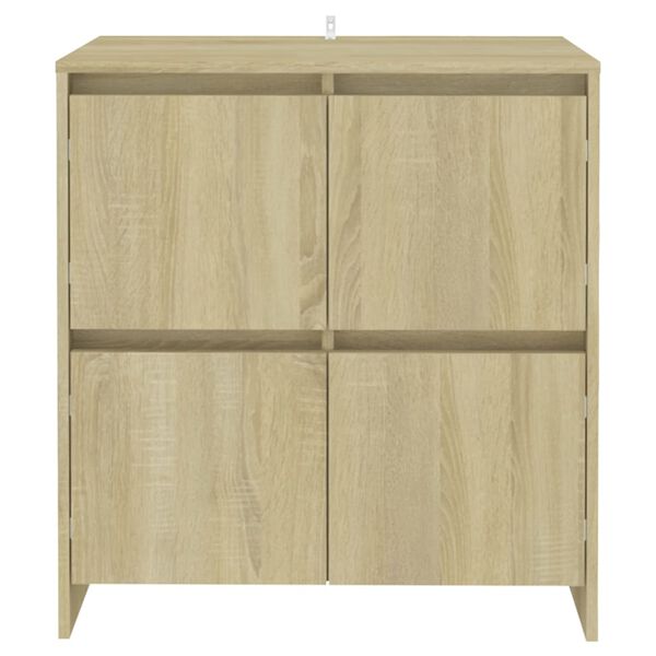 vidaXL Sideboard Sonoma oak Engineered wood Medium Sideboard