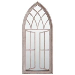 vidaXL Mirror Sand Iron, Glass 27.6 x 11.8 in Wall mounting Mirror