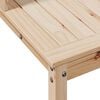 vidaXL Potting Table Natural Pine Solid pine wood Large Potting Table