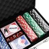 vidaXL Poker Chip Set 300 pcs 0.03 lb