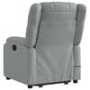 vidaXL Stand Up Massage Recliner Chair Light grey