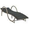 vidaXL Sun Lounger Set of 2 Light Grey