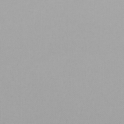 vidaXL Footstool Light Gray 20.1"x16.1"x15.7" Fabric