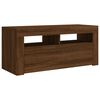 vidaXL TV Cabinet Brown oak Engineered wood Compact TV Cabinet