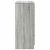 vidaXL Sideboard Grey sonoma Engineered wood Medium Sideboard