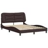 vidaXL Bed Frame Dark Brown