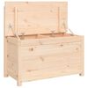 vidaXL Bench Pine wood color Solid pine wood (untreated) Medium Storage