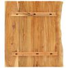 vidaXL Bathroom Vanity Top Solid Acacia Wood 31.5"x20.5"x1.5"