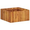 vidaXL Raised Bed Natural wood color Solid acacia wood Medium