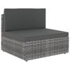vidaXL Garden Lounge Set Grey and Anthracite