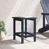 vidaXL Adirondack Side Table Navy blue 38 x 38 x 46 cm HDPE