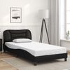 vidaXL Bed Frame Black