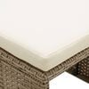 vidaXL Stool Set of 2 Beige