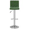 vidaXL Bar Stool Set of 2 Dark Green