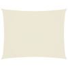 vidaXL Sunshade Sail Oxford Fabric Rectangular 13.1x19.7' Cream