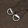 vidaXL Sunshade Sail 1.75 oz/ft&sup2; Brown 8.2x16.4' HDPE
