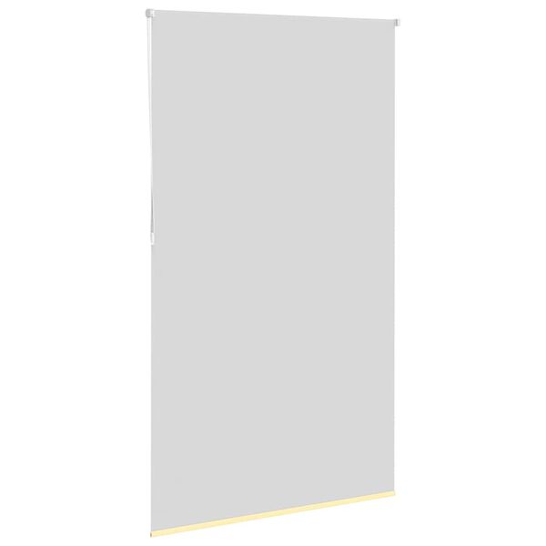 vidaXL Roller Blind Yellow 100% Polyester 51.2 x 82.7 in