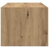 vidaXL TV Cabinet Set of 2 Artisan Oak Engineered wood Compact