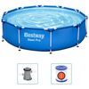Bestway Swimming Pool Blue Tritech material (PVC and polyester)