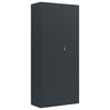 vidaXL File Cabinet Anthracite Powder-coated steel Extra Tall