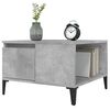 vidaXL Coffee Table Concrete Grey Engineered Wood Medium Coffee Table