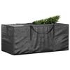 vidaXL Christmas Tree Storage Bag Set of 2 Black Polyethylene Large