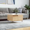 vidaXL Coffee Table Sonoma oak Engineered wood Compact Coffee Table