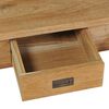 vidaXL Coffee Table Natural wood Solid teak Medium Storage
