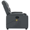 vidaXL Massage Recliner Chair Grey