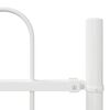 vidaXL Garden Fence White 66.9" x 39.4" Powder-coated steel