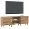 vidaXL TV Cabinet Artisan oak 150 x 30 x 50 cm Engineered Wood